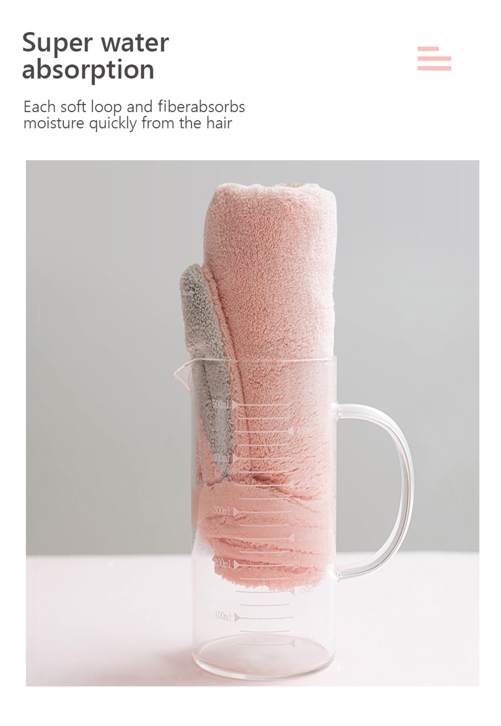 Rabbit Ears Quick Drying Hair Cap-5